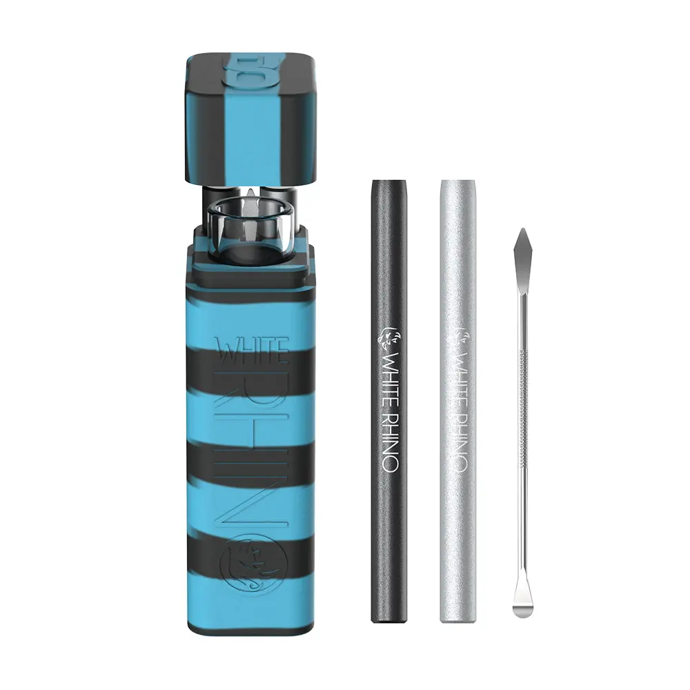 Silicone Dugout Original Turquoise Blue Black 1
