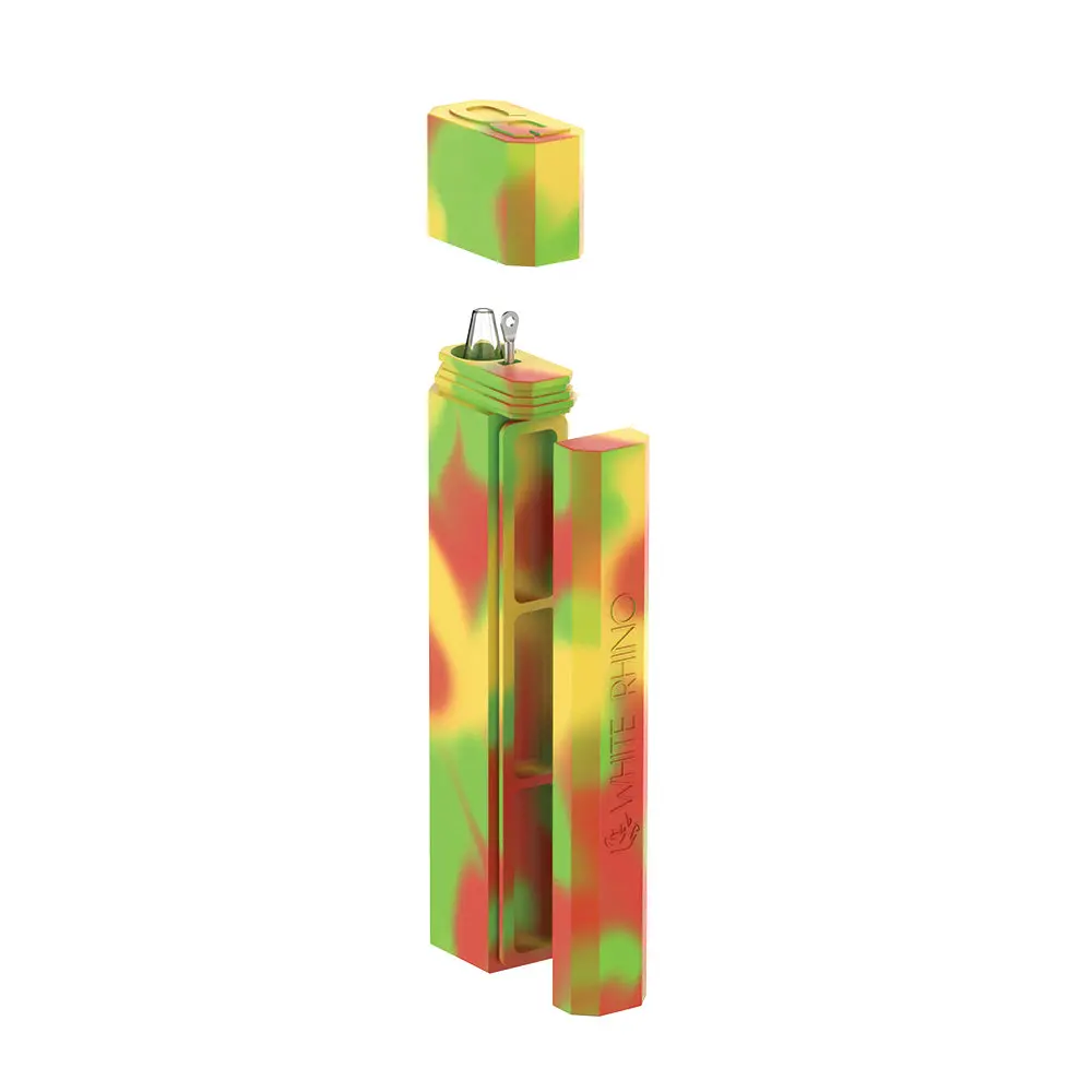 Dab Out Original With Pyrex Straw - Rasta 1