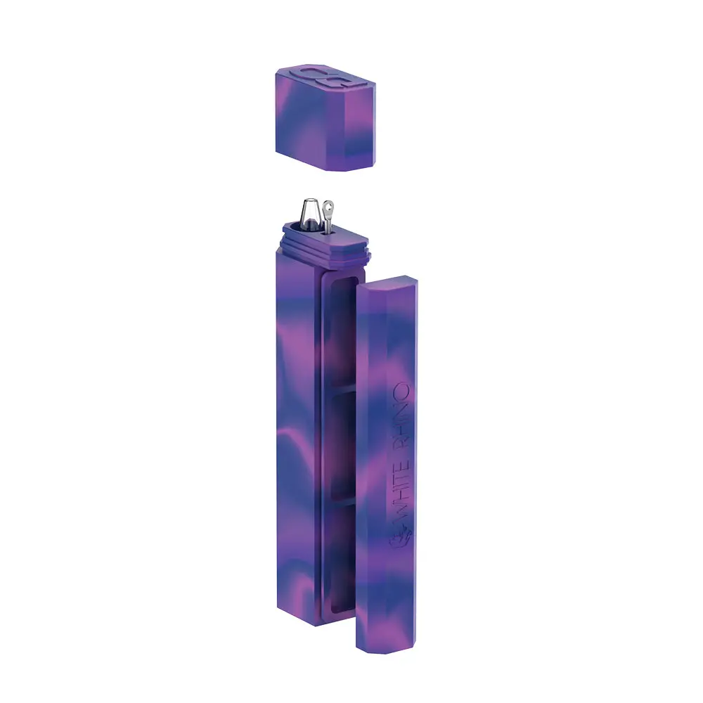 Dab Out Original With Pyrex Straw - Purple Blue 1