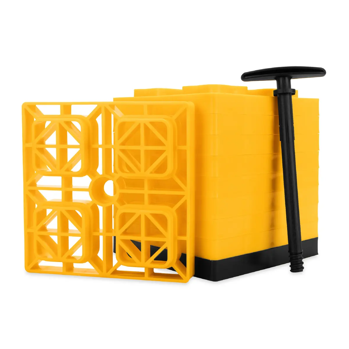 Fasten Leveling Blocks W/T-Handle,2X2,Yellow 10 Pk, Ffp 1