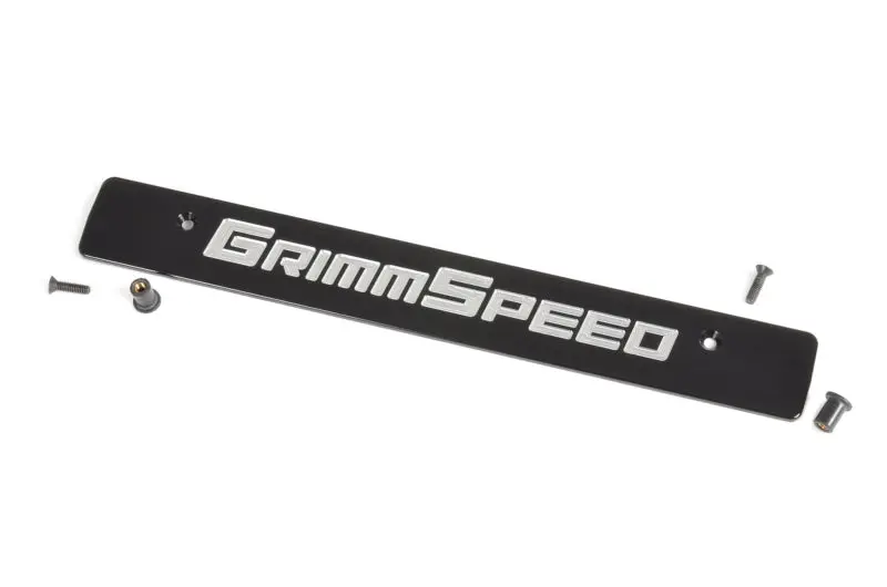 Grimmspeed 2015+ Subaru Impreza/Wrx/Sti License Plate Delete Plate 1