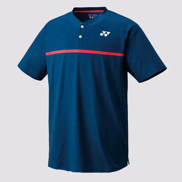 Yonex 10326 French Open Men's Crew Neck T-Shirt (Indigo Blue) 1