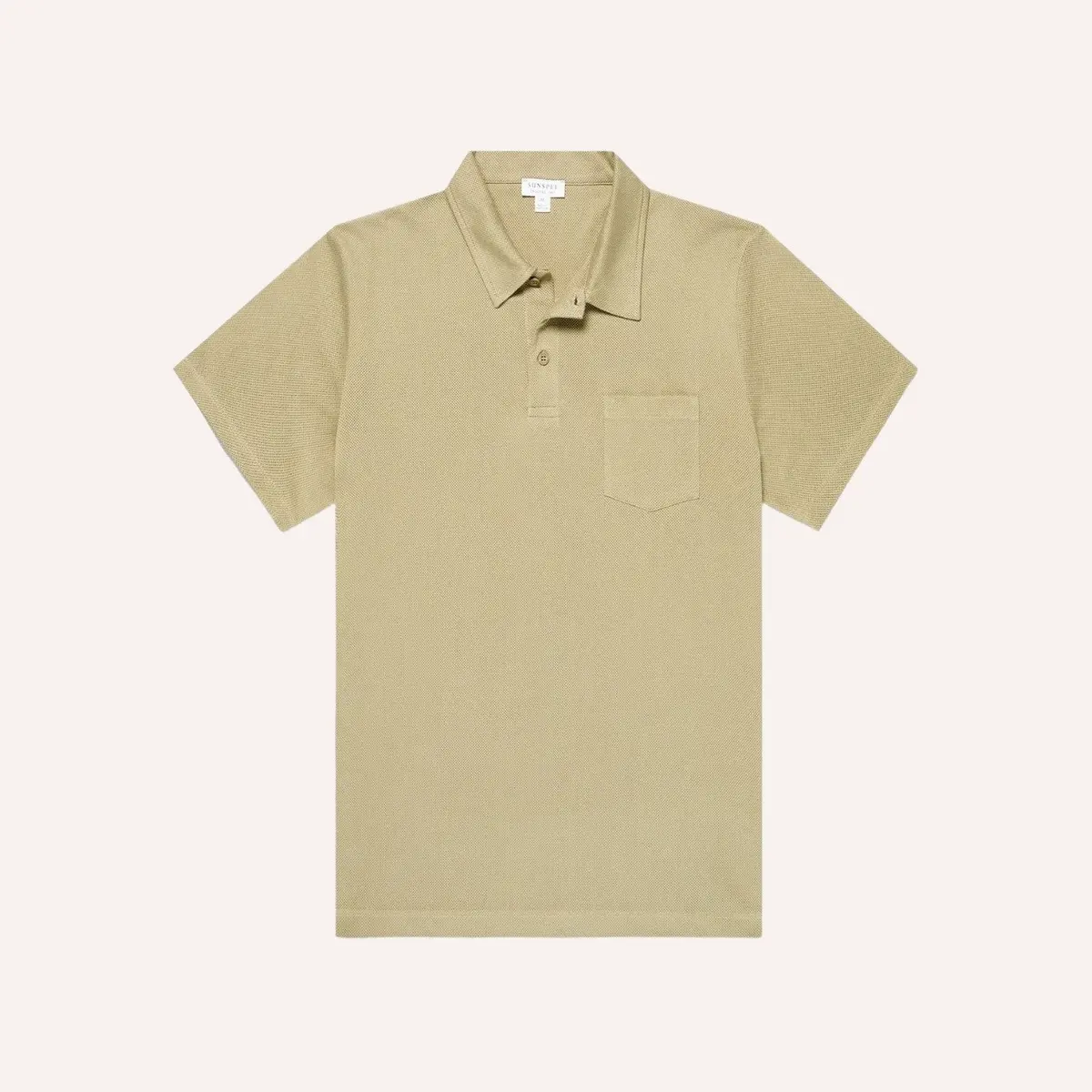 Pistachio Green Riviera Short Sleeve Polo Shirt 1