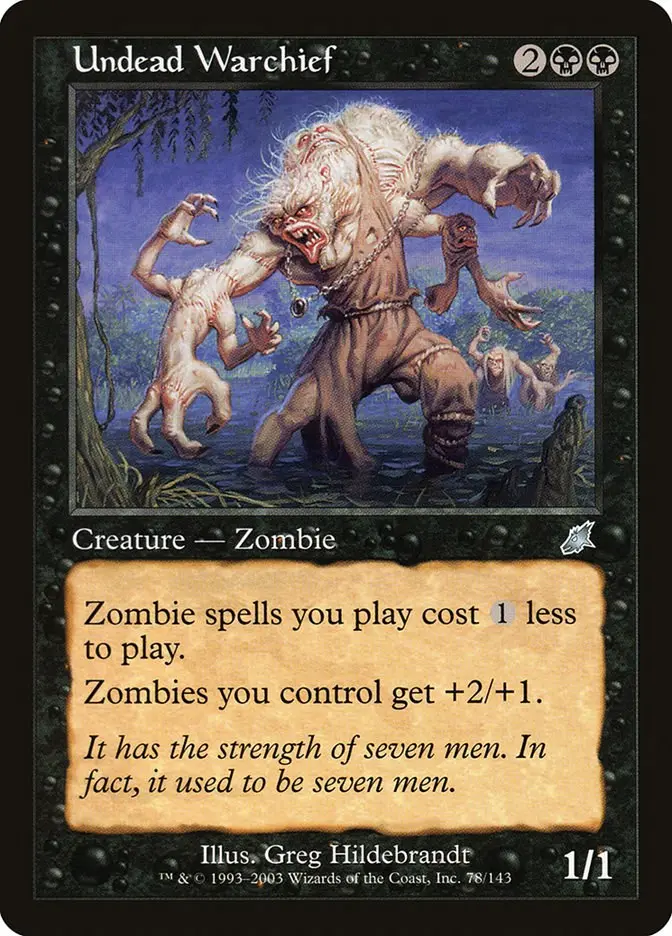 Undead Warchief [Scg - 78] 1