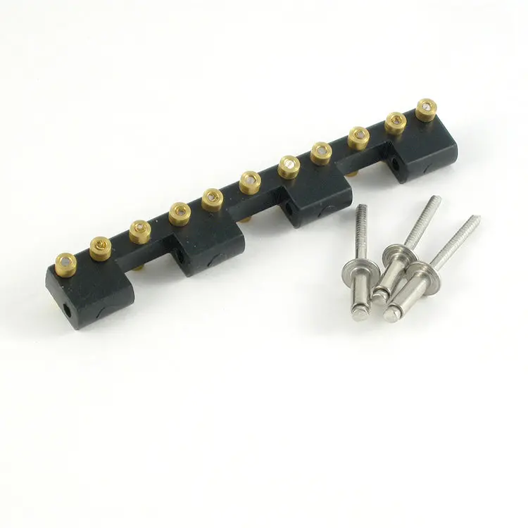 Lower Roller Unit Brass Wheel - Hobie Traveler Car 1