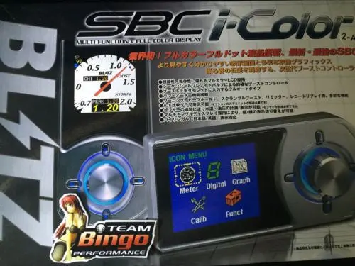 Blitz Sbc I-Color Spec Metal Silver Multi Function Boost Controller Full Colour 1