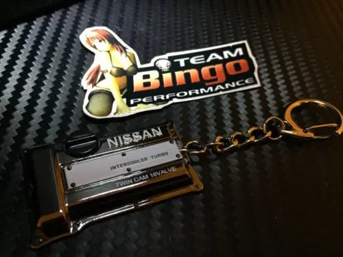 Sr20 Key Chain /  Key Ring Rocker Cover S13 S14 S15 Slivia 180Sx Jdm Drift 1