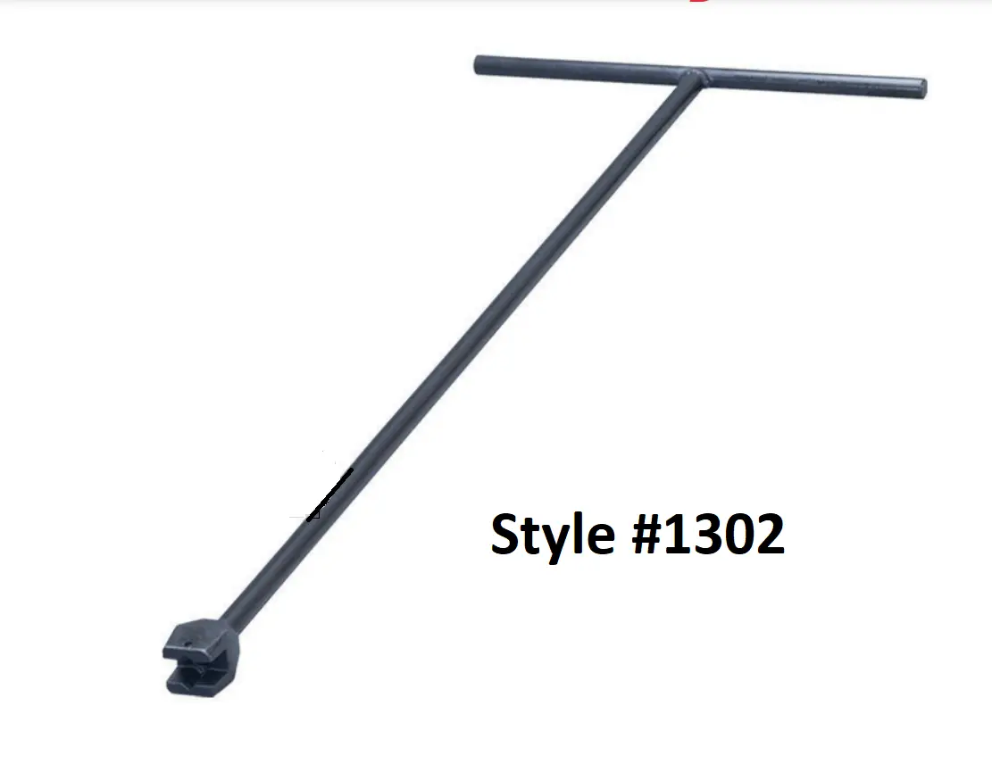 Curb Key/Wrench - Combo-Key Trumbull Style #1302 1