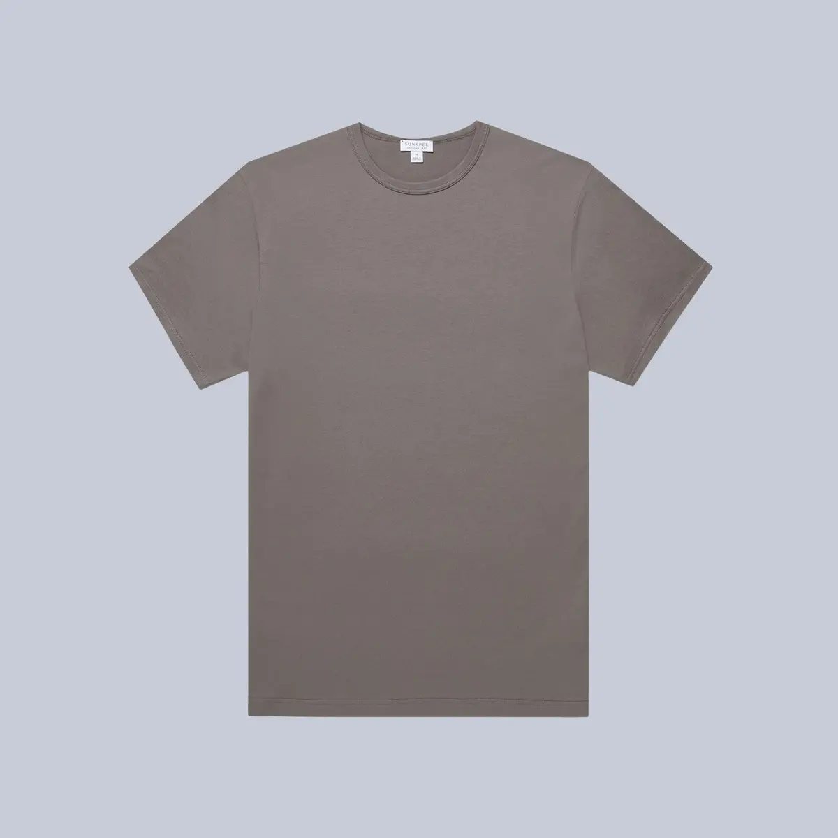 Warm Grey Classic Cotton T-Shirt 1