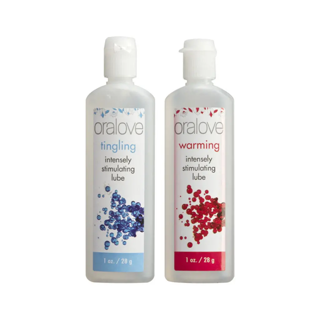 Oralove Dynamic Duo Lickable Lubes - Warming & Tingling 1