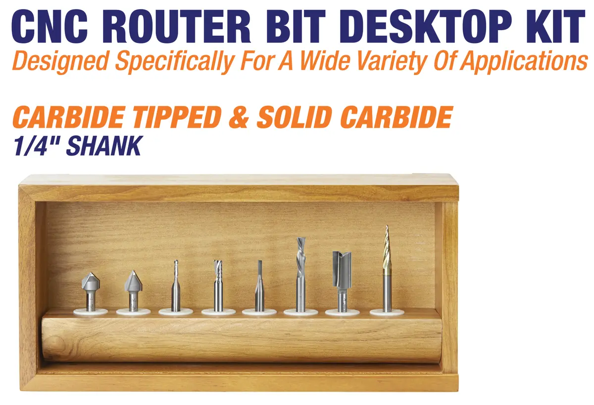 Desktop 8 Piece Bit Kit 1