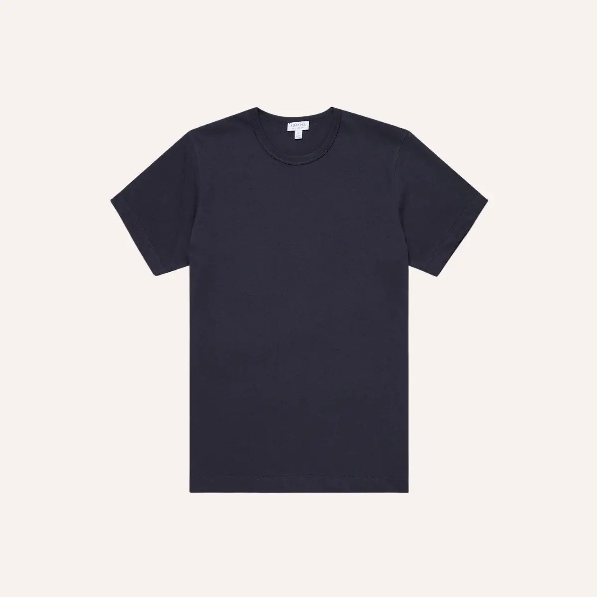 Navy Heavyweight Jersey T-Shirt 1