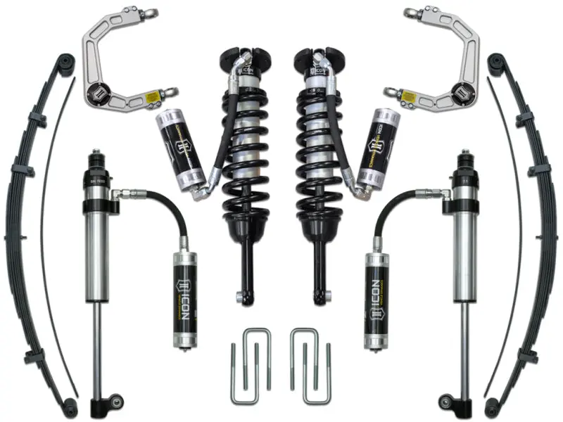 Icon 05-15 Toyota Tacoma 0-3.5In/16-17 Toyota Tacoma 0-2.75In Stage 8 Suspension System W/Billet Uca 1