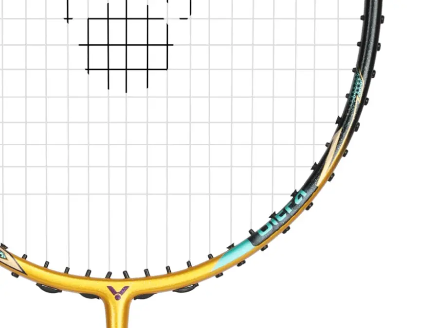 Victor Thruster F Claw Ultra X (Gold/Black) Badminton Racket 2025 3