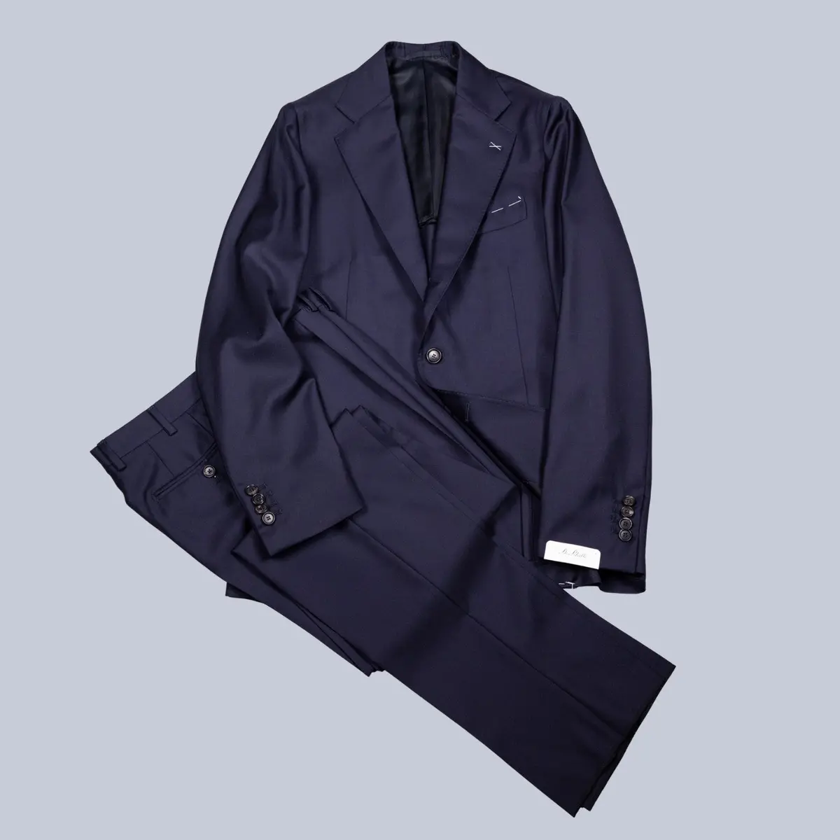 Navy Pure Virgin Wool Suit 1