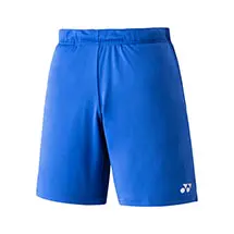Yonex 15087 Tournament Style Shorts (Dark Blue) (Above Knee Cutting) 1