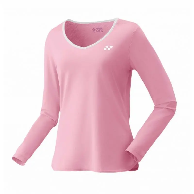 Yonex Women's Long Sleeve T-Shirt 16366 (Pink) 1