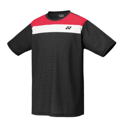 Yonex 16433 Tournament Style Men's T-Shirt (Black) 1