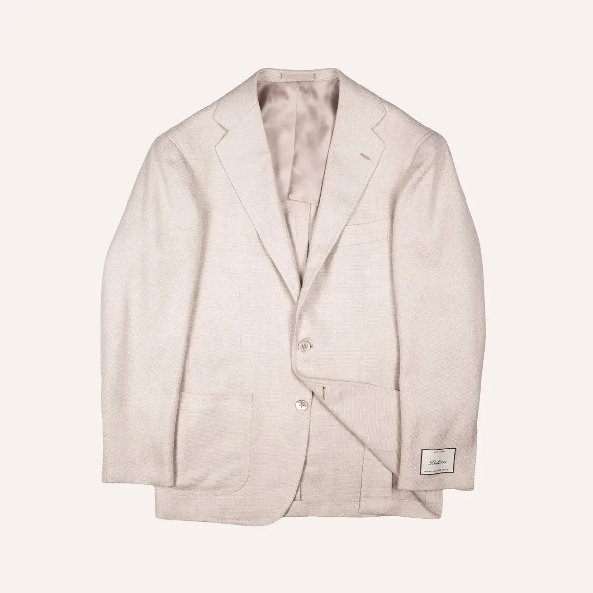 Sand Wool Linen Silk Meister Blazer 1