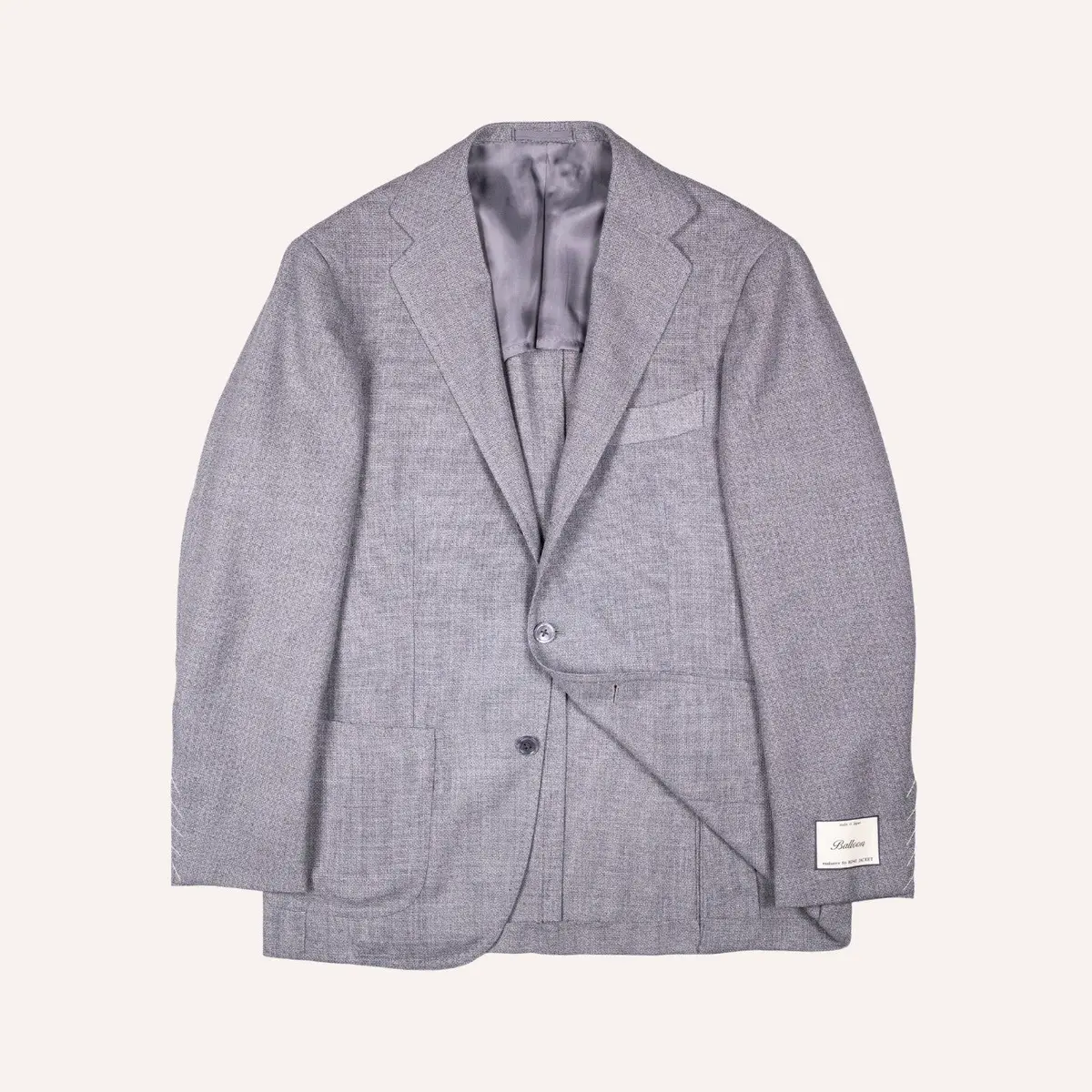 Grey Summer Wool Meister Blazer 1