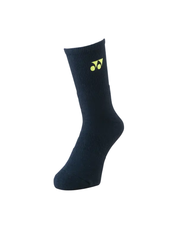 Yonex Sport Crew Socks 19120 (Navy / Citrus Green) 1