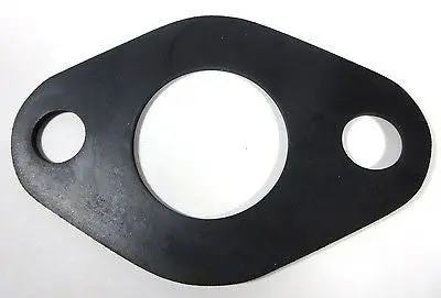 2" Oval/Elliptical Flange Full Face Epdm Rubber Water Meter Gasket 1