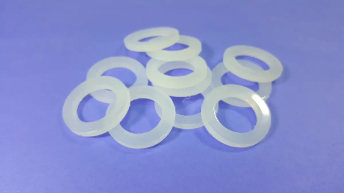 Polyethylene Water Meter Gasket 5/8" X 1/8" Thick For 5/8" X 1/2" Meters 2
