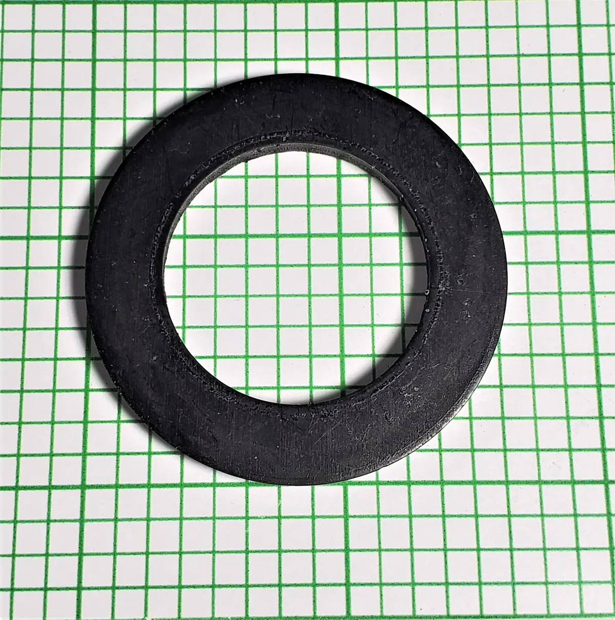 Yoke End Water Meter Gasket, For 1" Meters, Gt-123, 1/8" Thick Epdm Rubber 4