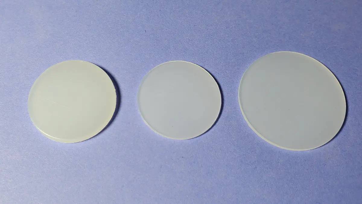 Polyethylene Water Meter Gasket, Solid Disk "Water Shutoff" 1