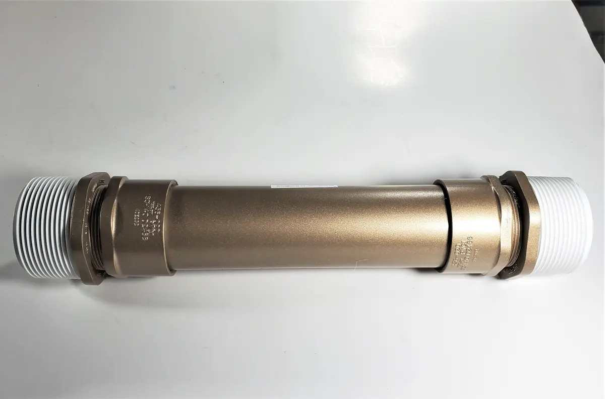 Water Meter Idler/Spacer Bar For 1-1/2 And 2" Threaded End Water Meters 1