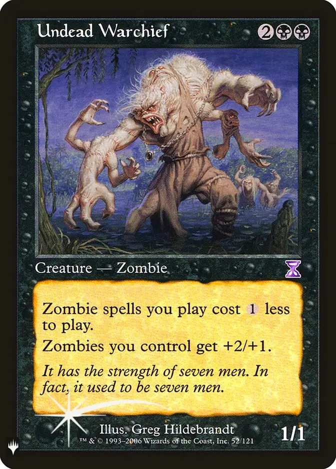 Undead Warchief [List - 52] 1