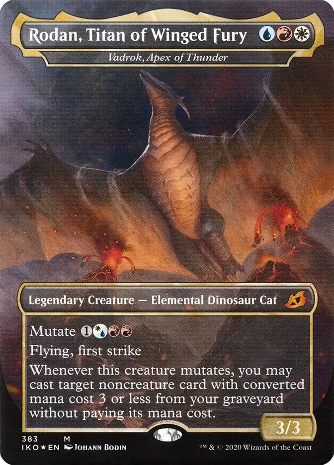 Rodan, Titan Of Winged Fury - Vadrok, Apex Of Thunder [Iko - 383] 1