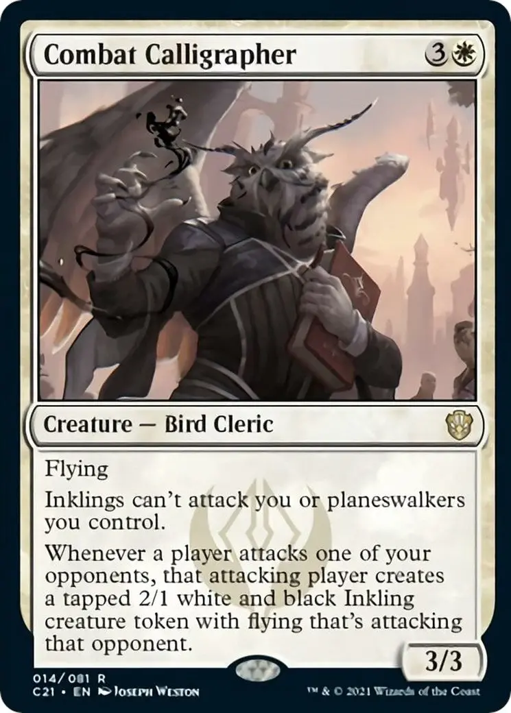 Combat Calligrapher [C21 - 14] 1