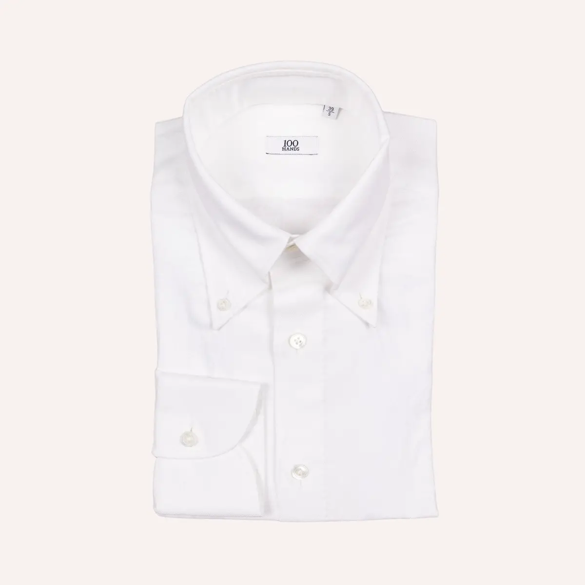 White Cotton Linen Button Down Shirt 1