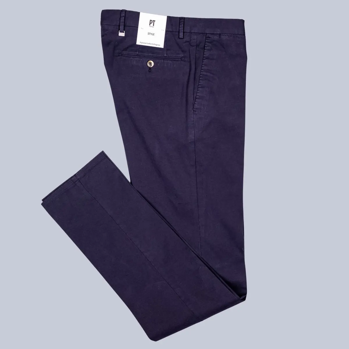 Navy Cotton Chino 1