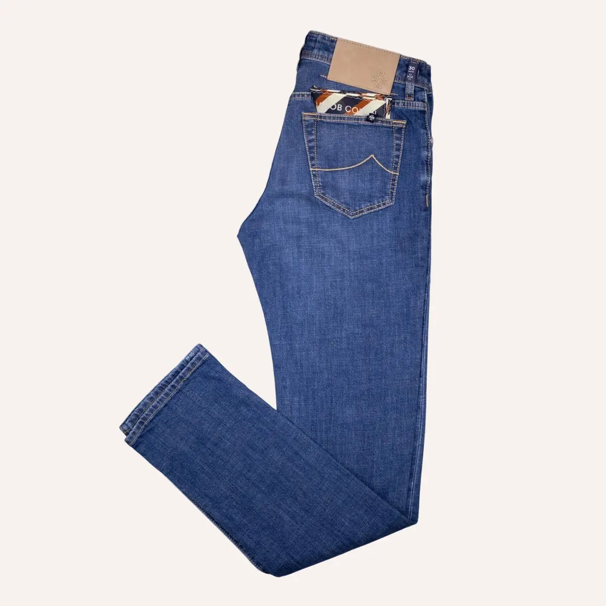 Blue Wash Slim Fit Denim 1