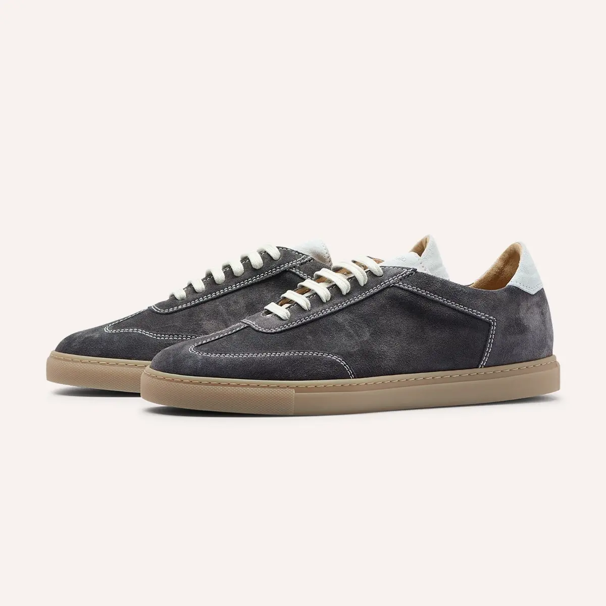 Lava Grey Otium Suede Sneakers 1