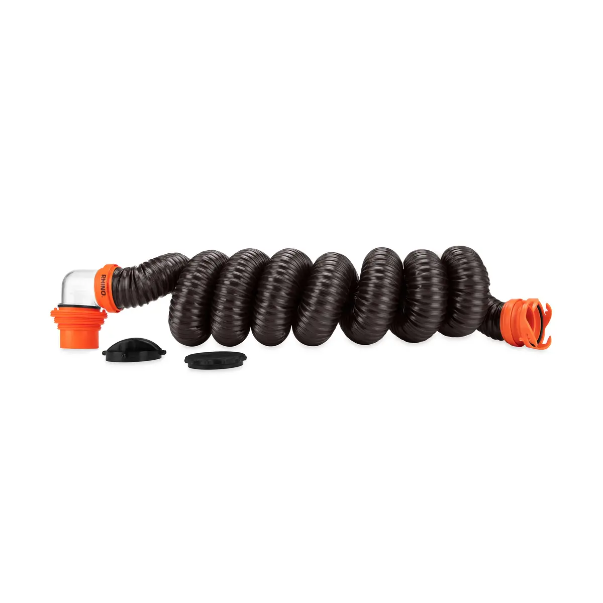 Rhinoflex 15' Sewer Hose Kit W/4N1,Elbow, Caps 1