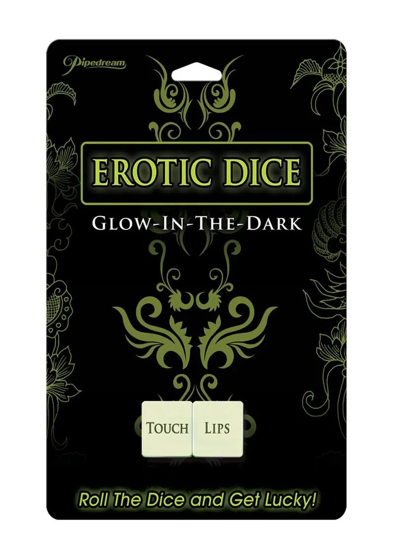 Erotic Dice - Glow In The Dark 1