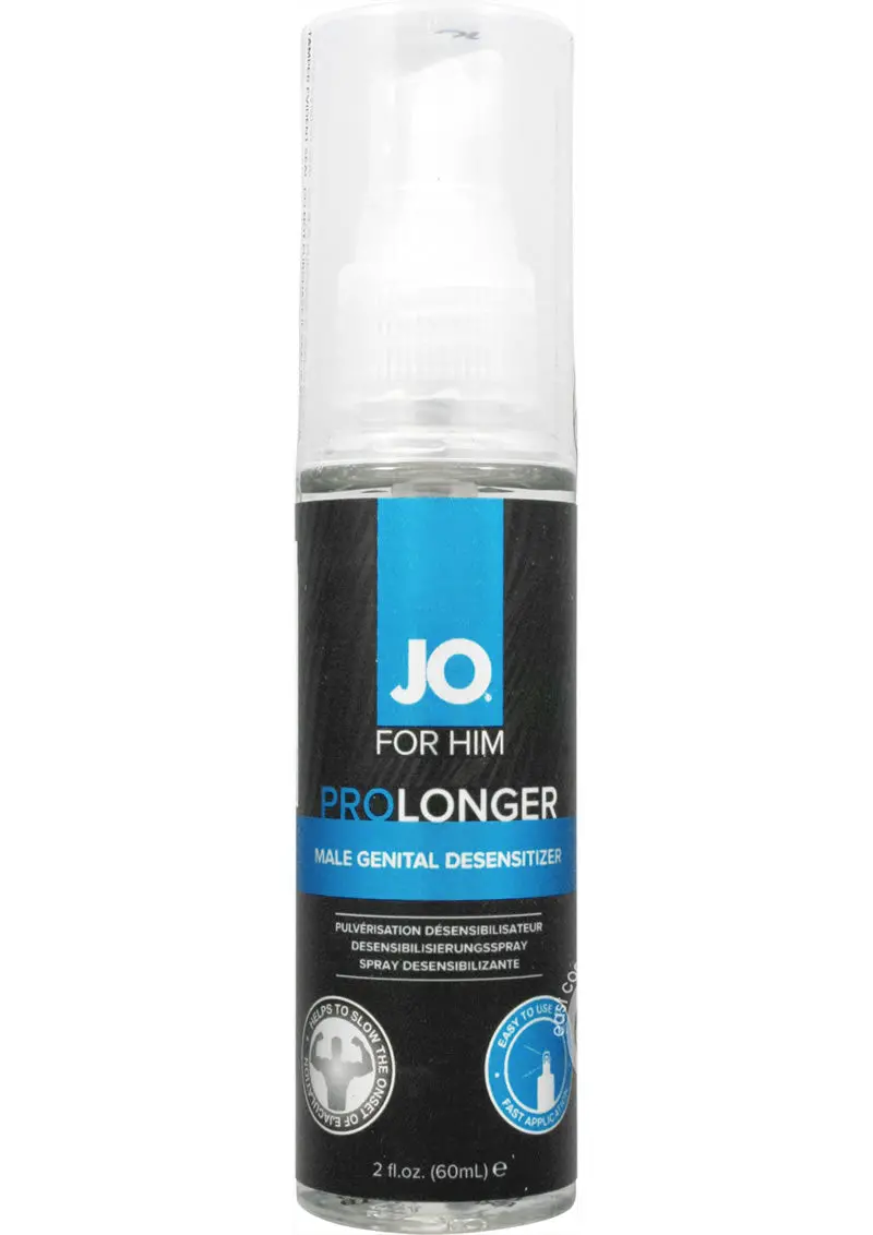 Jo Prolonger Spray Desensitizing With Benzocaine 2Oz 1
