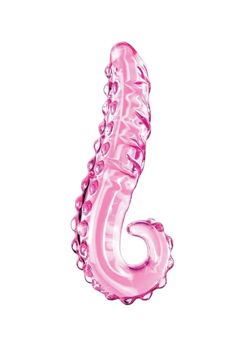 Icicles No. 24 Textured Glass Dildo 6In 1