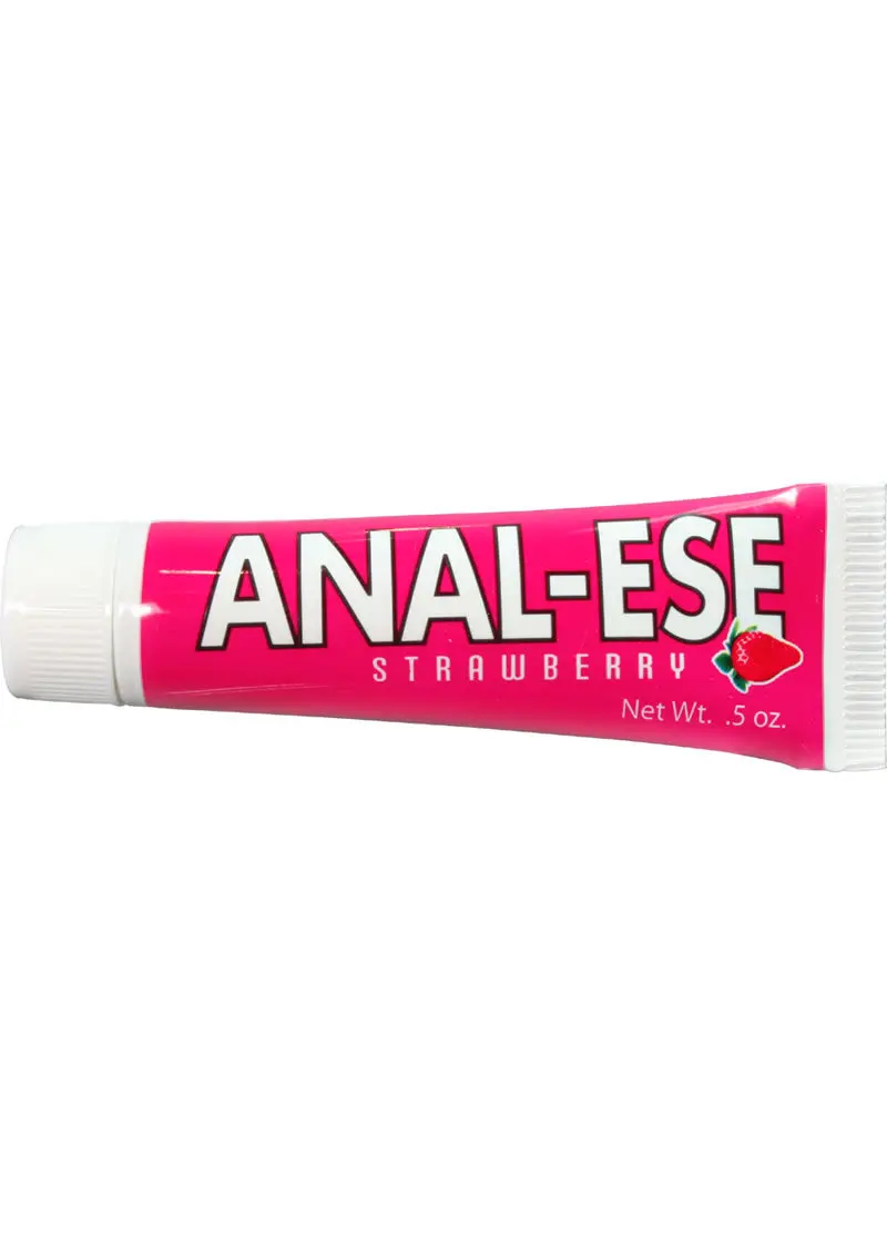 Anal-Ese Desensitizing Anal Cream .5Oz - Strawberry Flavor 1