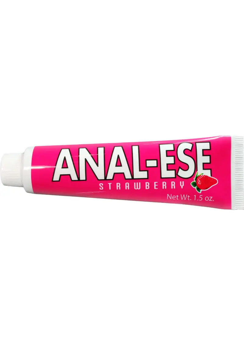 Anal-Ese Desensitizing Anal Cream 1.5Oz - Strawberry Flavor 1