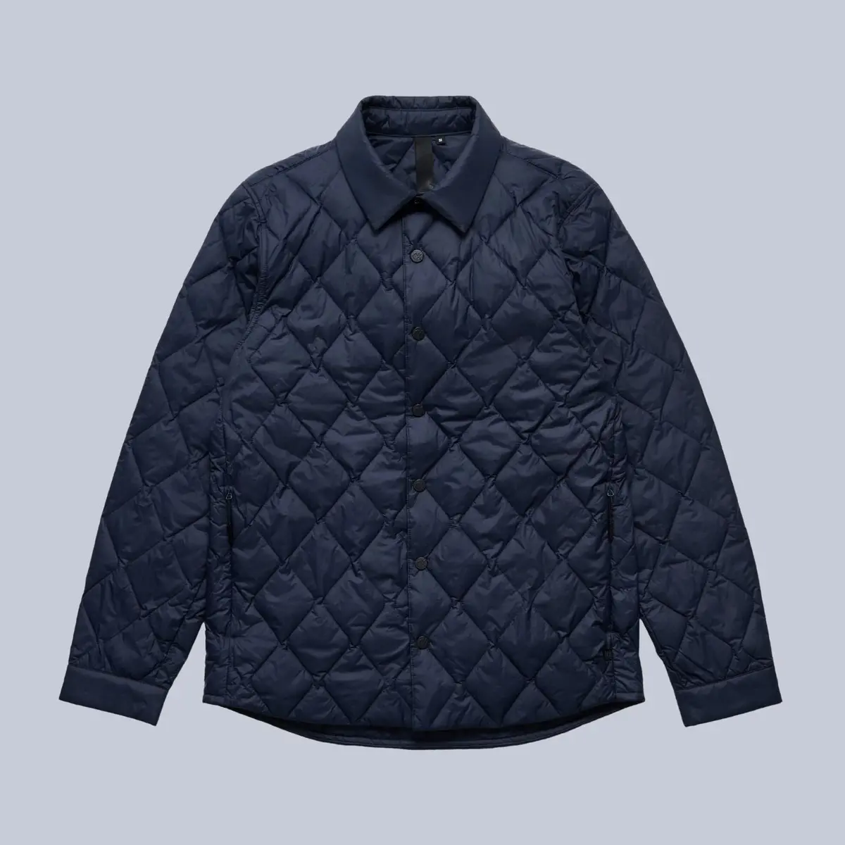 Navy Technical Padded Overshirt 1