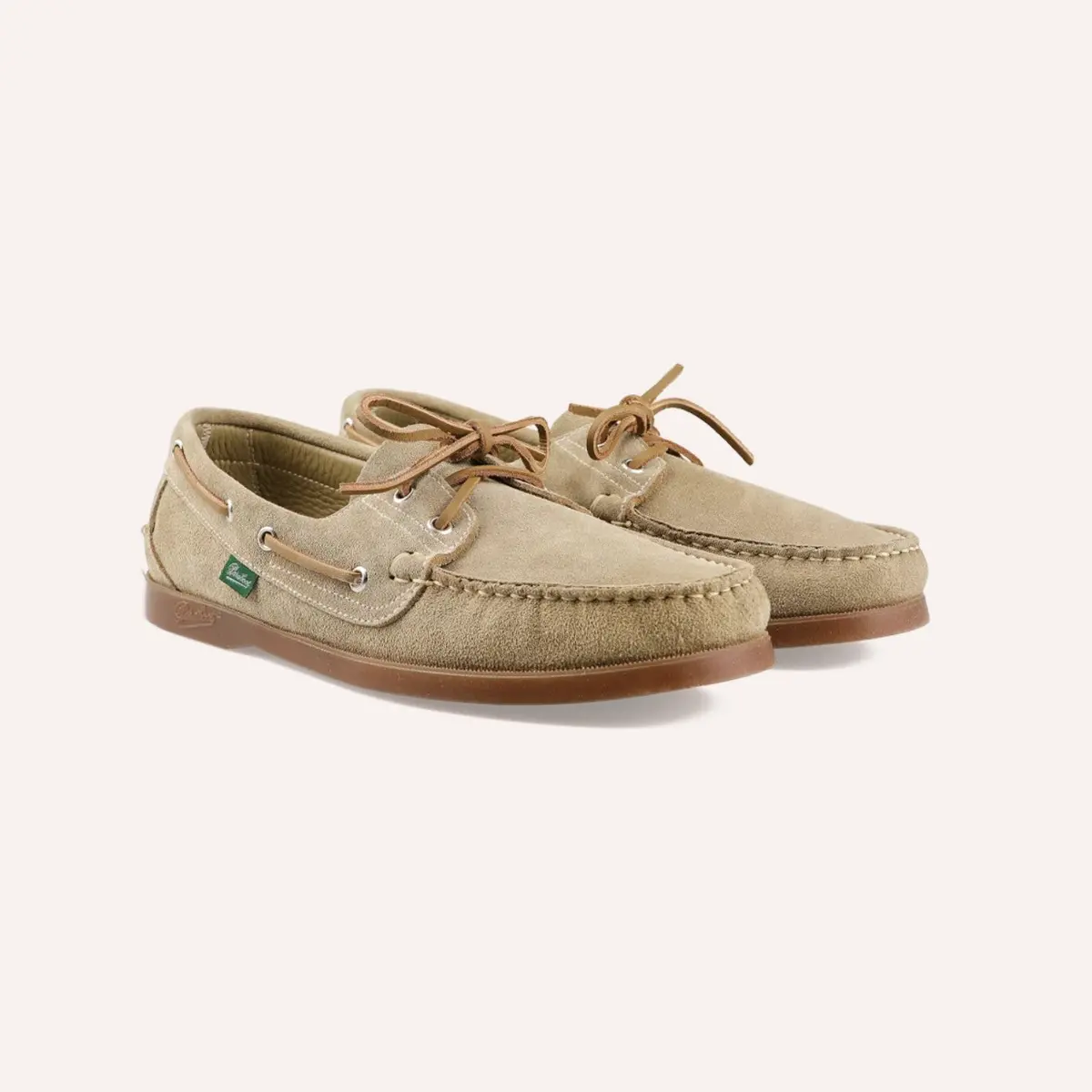 Sand Suede Barth Boat Shoes 1