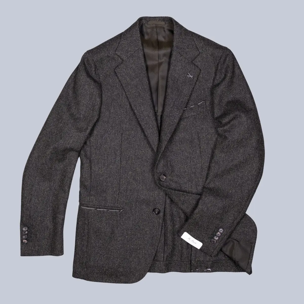 Green Russian Twill Wool Cashmere Blazer 1