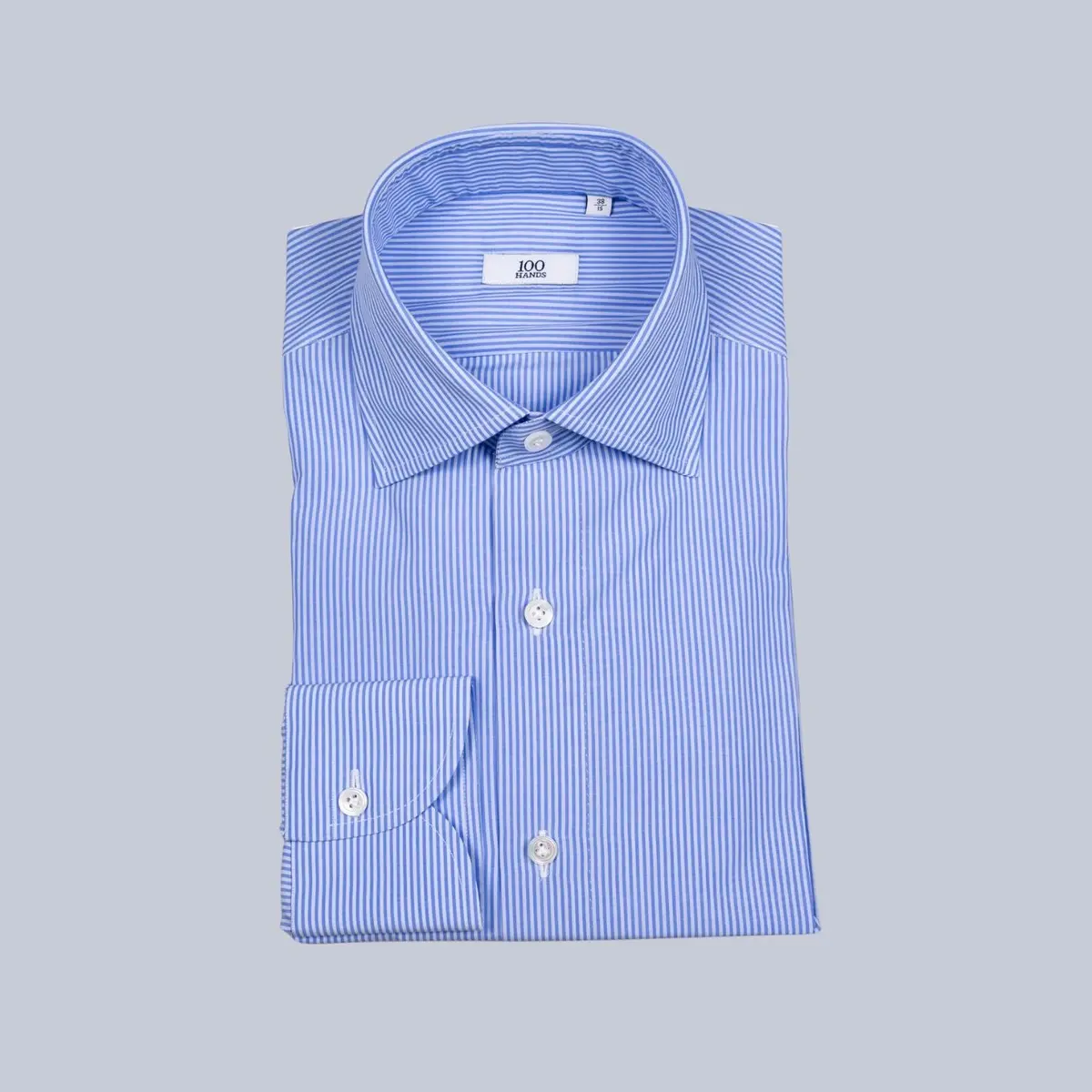 Blue On Light Blue Stripe Shirt 1