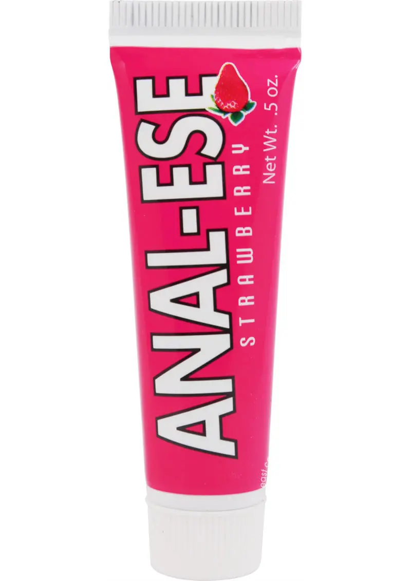 Anal-Ese Desensitizing Anal Cream .5Oz - Strawberry Flavor 1