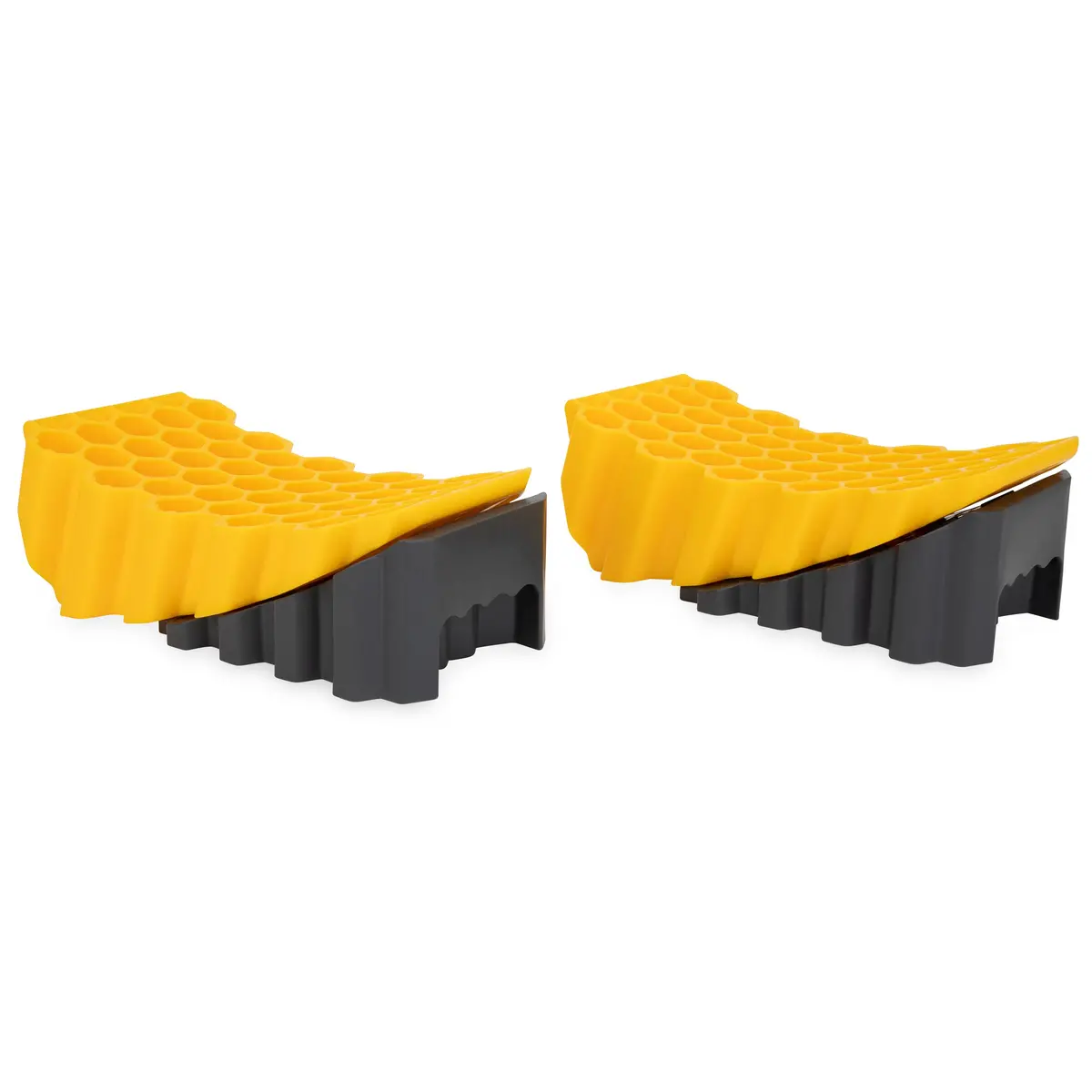 Curved Leveler And Wheel Chock, 2/Pack (E/F) 1