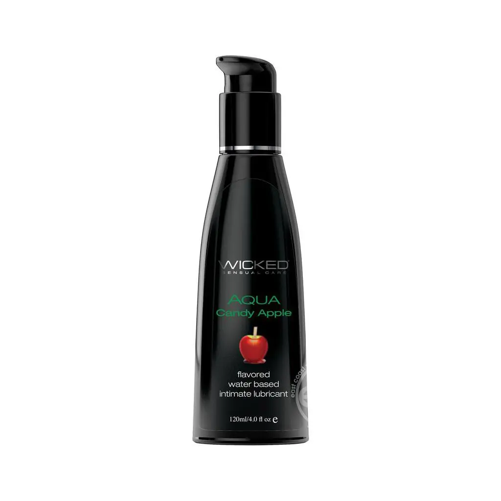 Wicked Aqua Flavored Water Based Lube - 4Oz 1